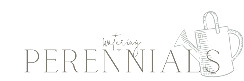 watering perennials text