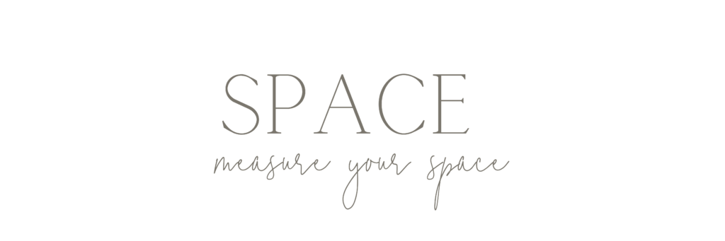 Space: measure your space text