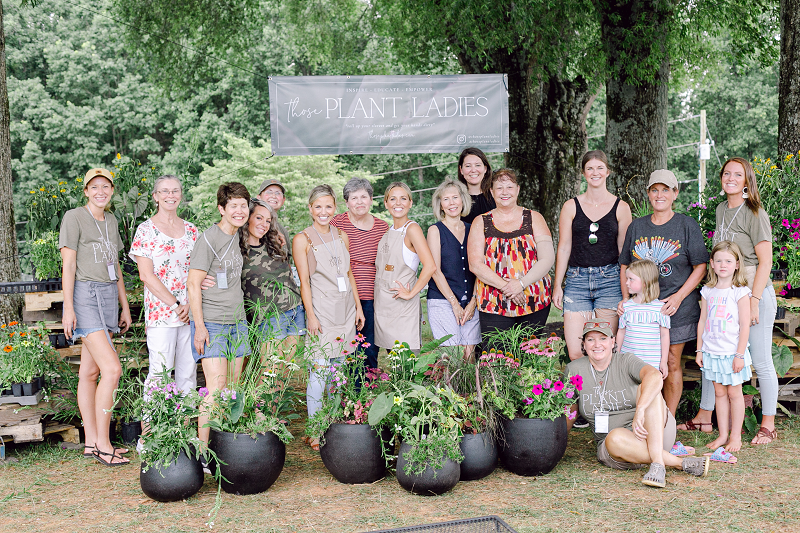 Those Plant Ladies, summer container workshop