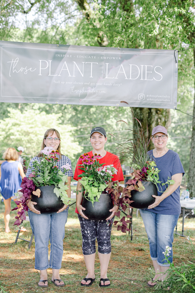 Those Plant Ladies, summer container workshop