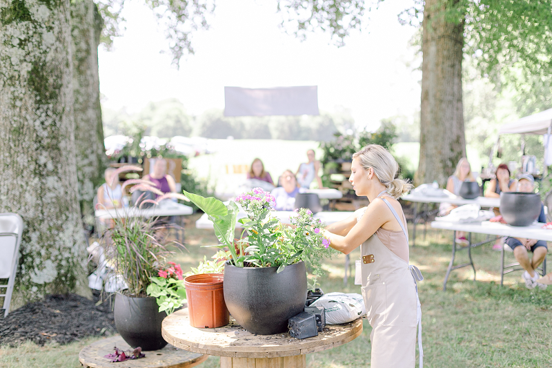 Those Plant Ladies, summer container workshop