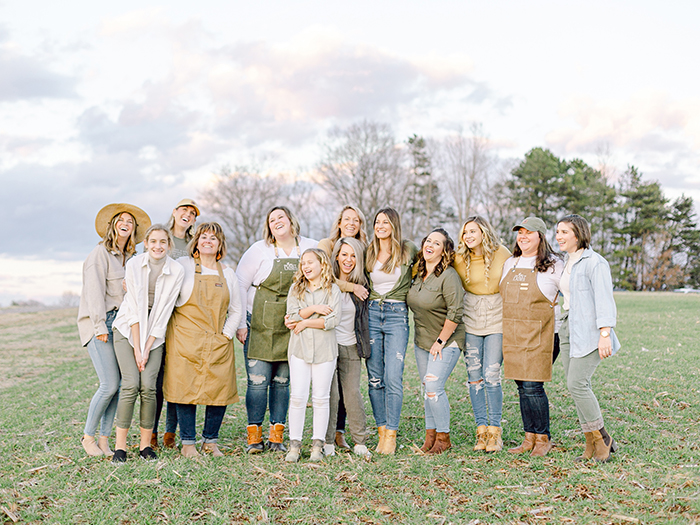 The crew of Those Plant Ladies who came to rescue Fawn and Heather.