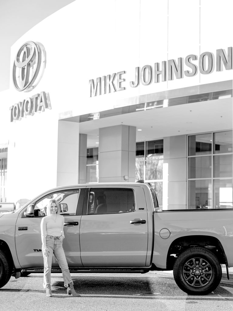 Fawn of Those Plant Ladies at Mike Johnson's Hickory Toyota.