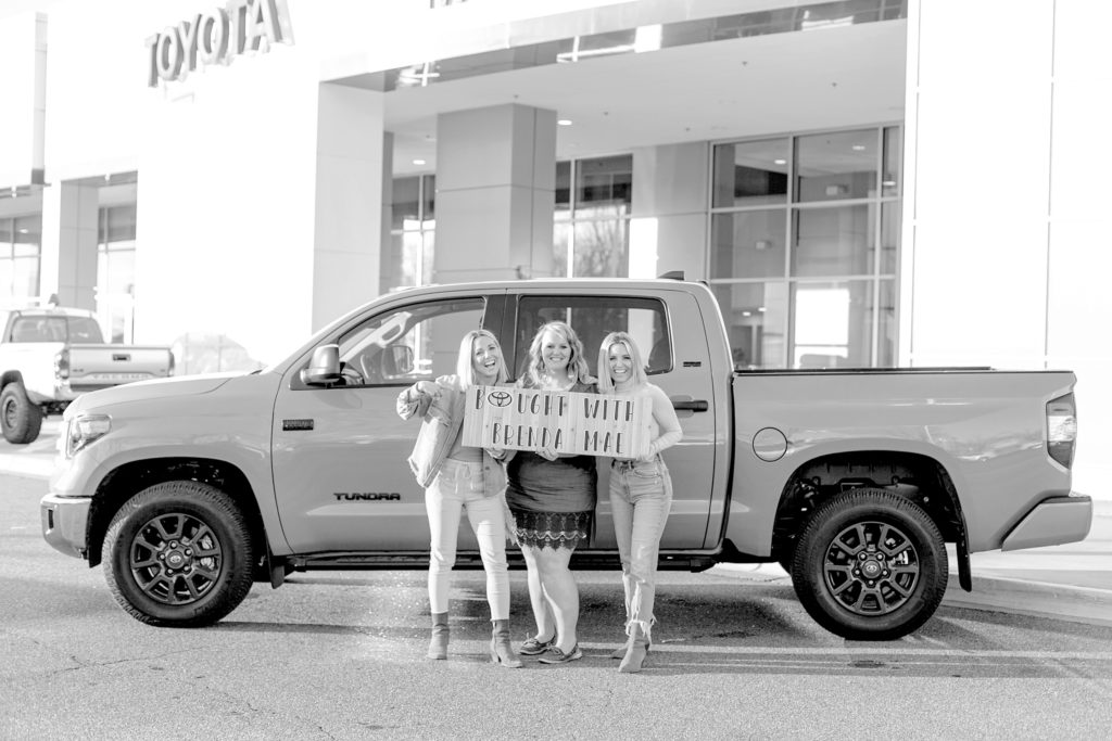 Fawn and Heather of Those Plant Ladies with Brenda at Mike Johnson's Hickory Toyota.