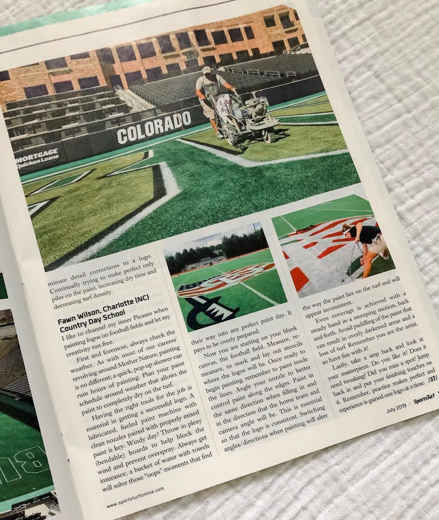 Fawn of Those Plant Ladies recognized in a magazine for her work in the green industry.