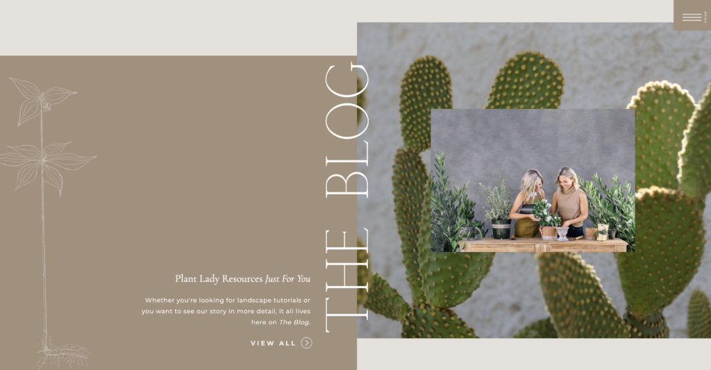 The blog for Those Plant Ladies new website.