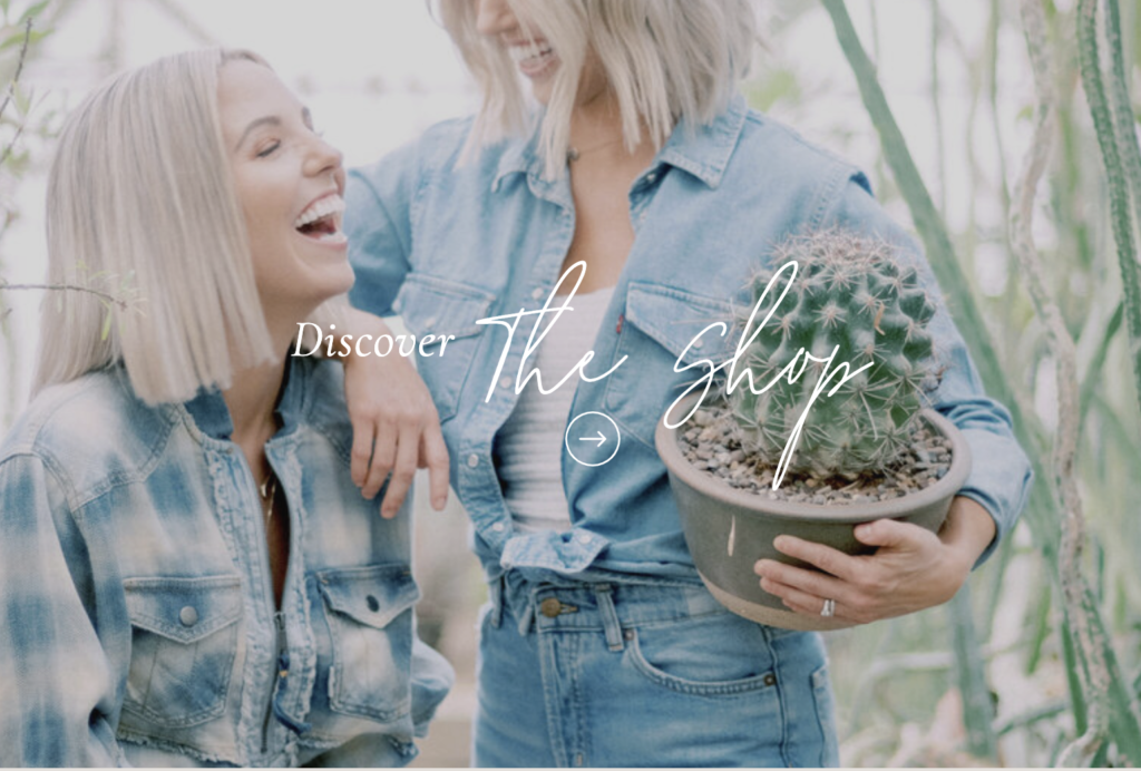 The shop for Those Plant Ladies new website.